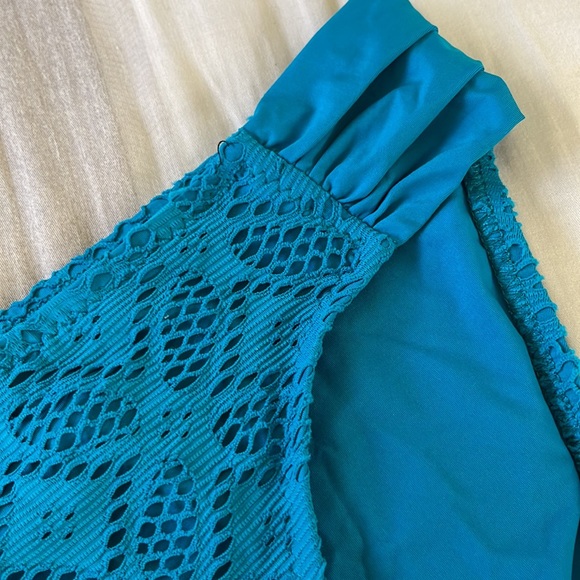 BECCA By Rebecca Virtue Crochet Bikini Bottom - Picture 3 of 6